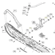 Olkatapin pusla Ski doo Lynx 505072690