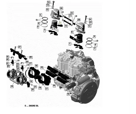 Lynx, Ski-doo Polttoainesuutin 850 E-TEC, 600RS kuva