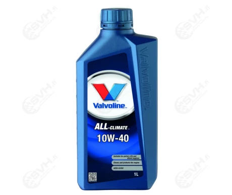 21 872774 VALVOLINE ALL CLIMATE 10W 40 MOOTTORIOLJY 1L kuva