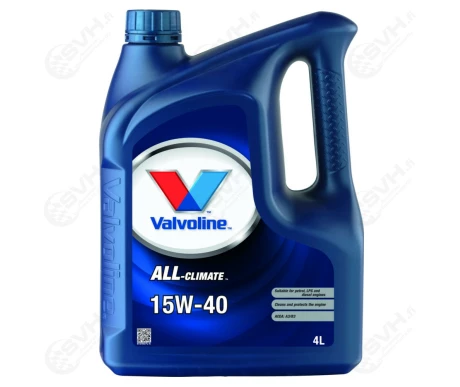 21 872785 VALVOLINE ALL CLIMATE 15W 40 MOOTTORIOLJY 4L kuva
