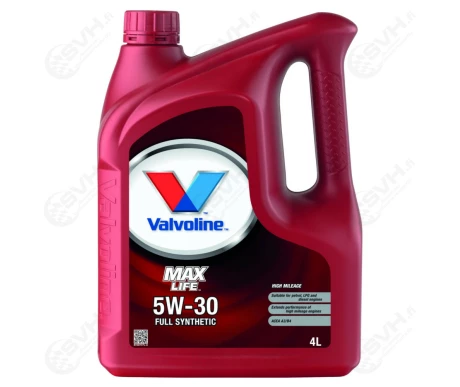 21 872370 VALVOLINE MAXLIFE 5W 30 MOOTTORIOLJY 4L kuva