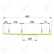 Totaltek ohjainraudat ac 11t
