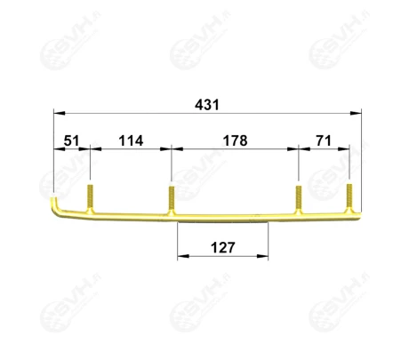 Totaltek ohjainraudat ac 11t kuva