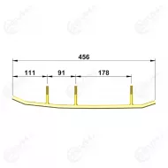 Totaltek ohjainraudat ly 08z