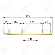Totaltek ohjainraudat ya 18t