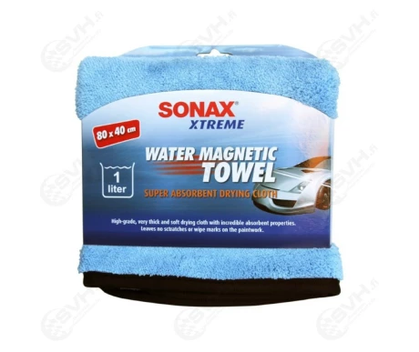 sonax xtreme water magnetic kuivaus ja kiillotusliina kuva