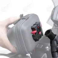 321 S954B Givi S954B alypuhelin GPS tasku 5 Iphone 6 ohjaustanko kiinnityksella 4