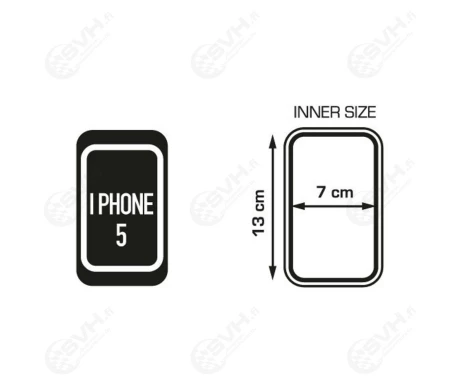 321 S955B Givi S955B alypuhelintasku Iphone 5 5S ohjaustanko kiinnityksella 1 kuva