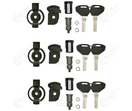 322 sl103 Givi Security lock 3 lukkopesaa + 6 avainta kuva