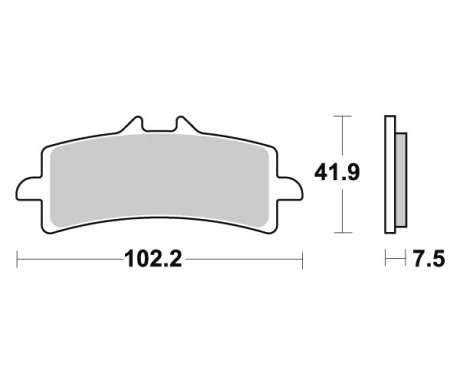 SBS J-PALAT DUAL CARBON kuva