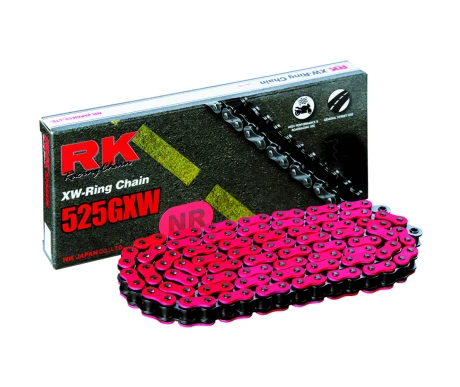RK NR525GXW XW-rengasketju Punainen +CLF kuva