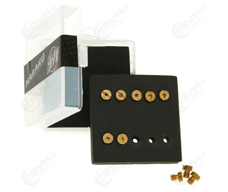 Naraku Suutinlajitelma, 5mm, #90 - #108 (10 kpl), Yhteensopiva: Dellorto kuva