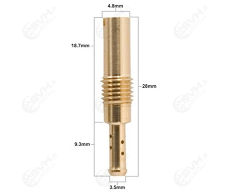 Tyhjäkäyntisuutin Keihin, Ø42 kuva