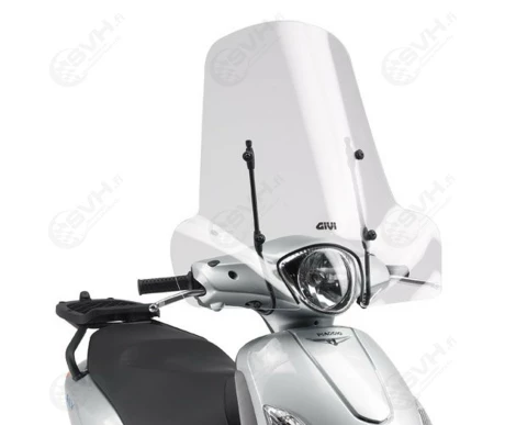 323 104A Givi tuulisuoja 104A kirkas Piaggio Vespa useita malleja kuva
