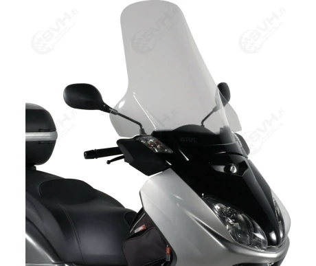323 D438ST Givi tuulisuoja D438ST kirkas MBK Skycruiser 125 Yamaha X Max 125 250 05 09 kuva