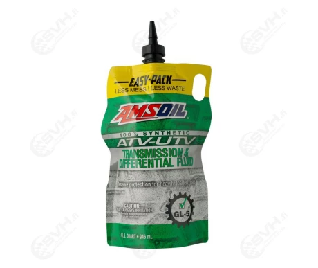 Amsoil Synthetic ATV UTV Transmission Differential Fluid 946ml kuva