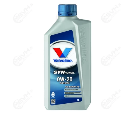 21 872583 VALVOLINE SYNPOWER FE 0W 20 MOOTTORIOLJY 1L kuva