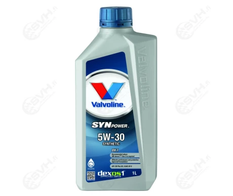21 885852 VALVOLINE SYNPOWER DX1 5W 30 MOOTTORIOLJY 1L kuva