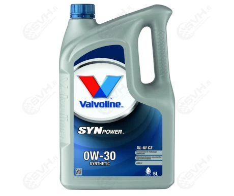 21 882242 VALVOLINE SYNPOWER XL III 0W 30 MOOTTORIOLJY 5L kuva