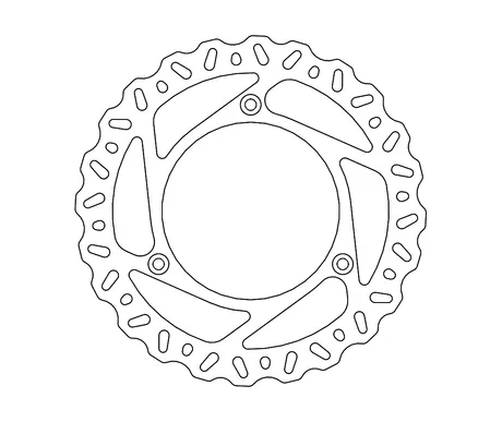 MOTO-MASTER NITRO FRONT DISC YAMAHA: YZ6 kuva