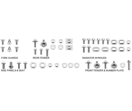 PSYCHIC BODY PANEL HARDWARE PACK YAMAHA kuva
