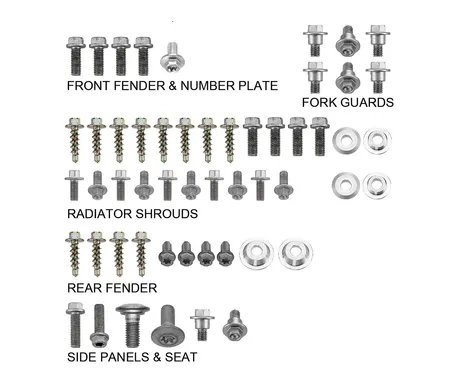 PSYCHIC BODY PANEL HARDWARE PACKKTM kuva