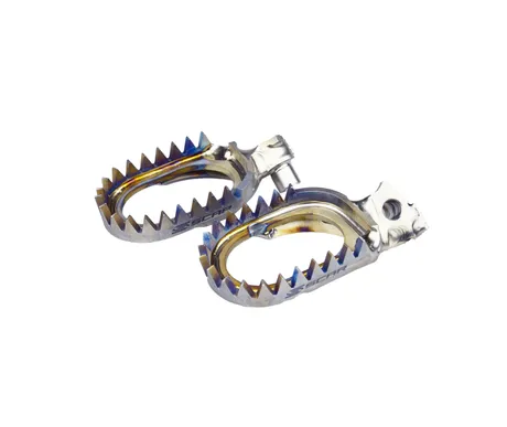 Scar Titanium Footpegs Anti Mud - Yamaha kuva