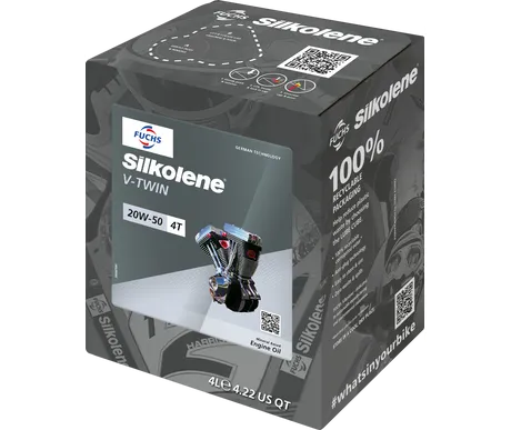 Silkolene V-Twin 20W-50 Mineral 4L (4x4l kuva