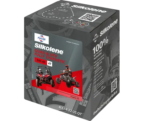 Silkolene Quad ATV 5W-40 4L CUBE (4x4l) kuva