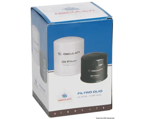 Osculati Mercury Verado öljysuodatin 4 c kuva