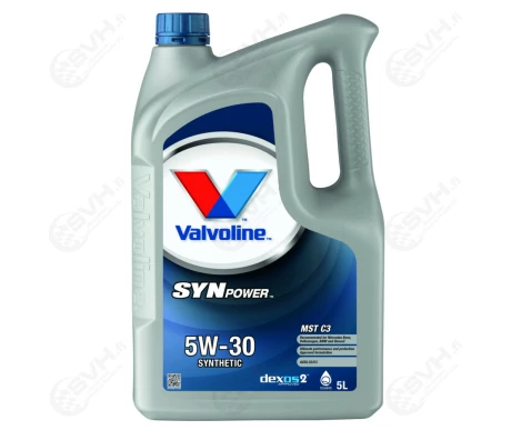 21 874308 VALVOLINE SYNPOWER MST C3 5W 30 MOOTTORIOLJY 5L kuva