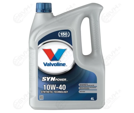 21 872260 VALVOLINE SYNPOWER 10W 40 MOOTTORIOLJY 4L kuva