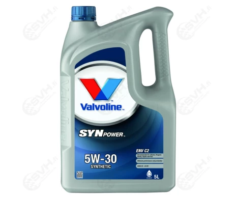 21 874309 VALVOLINE SYNPOWER ENV C2 5W 30 MOOTTORIOLJY 5L kuva
