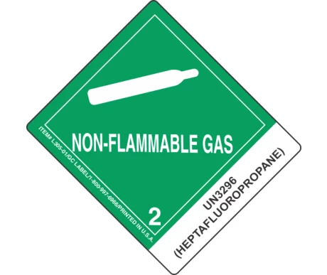 UN3296 Heptafluoropropane Labels L305P3063 600x600 kuva