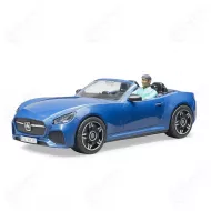 Bruder 03481 roadster urheiluauto kuljettaja1