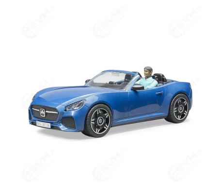 Bruder 03481 roadster urheiluauto kuljettaja1 kuva