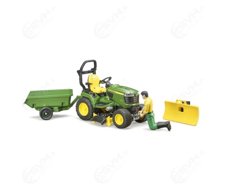 Bruder 62104 john deere ajoleikkuri puutarhuri1 kuva