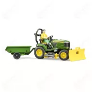 Bruder 62104 john deere ajoleikkuri puutarhuri