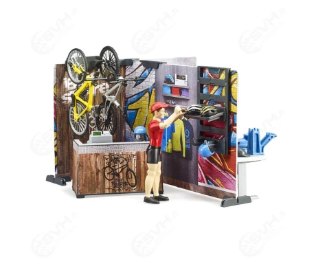 Bruder 63120 polkupyorahuolto liike kuva