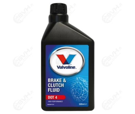 VALVOLINE BRAKE CLUTCH FLUID DOT 4 JARRUNESTE 500ML kuva