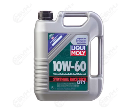 Liqui Moly Synthoil Race Tech GT1 10W 60 5L moottorioljy kuva