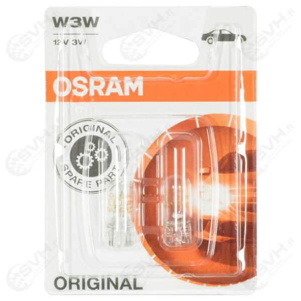 OS2821 02B Osram Autolamppu 12V 3W blister pari kuva