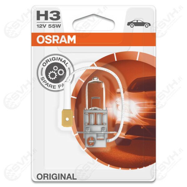 OS64151 01B Osram Autolamppu 12V 55W H3 blister kuva