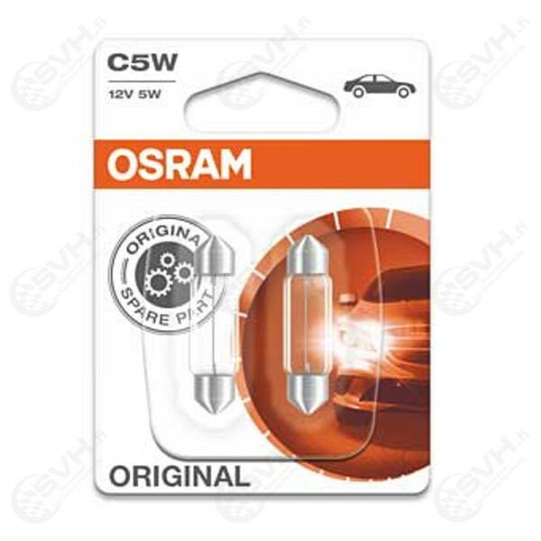 OS6418 02B Osram Autolamppu 12V 5W blister pari kuva