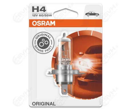 OS64193 01B Osram Autolamppu 12V 60 55W H4 blister kuva