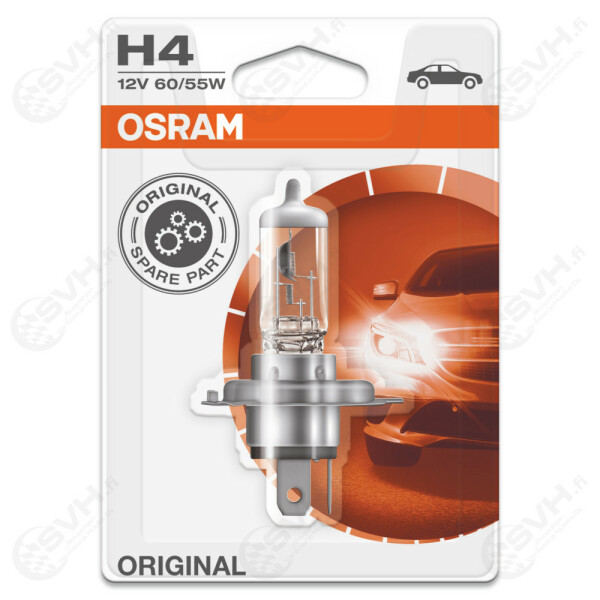 OS64193 01B Osram Autolamppu 12V 60 55W H4 blister kuva