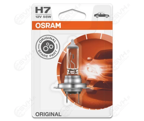 OS64210 01B Osram Autolamppu 12V 55W H7 blister kuva