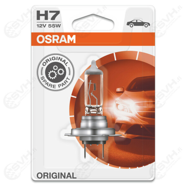 OS64210 01B Osram Autolamppu 12V 55W H7 blister kuva