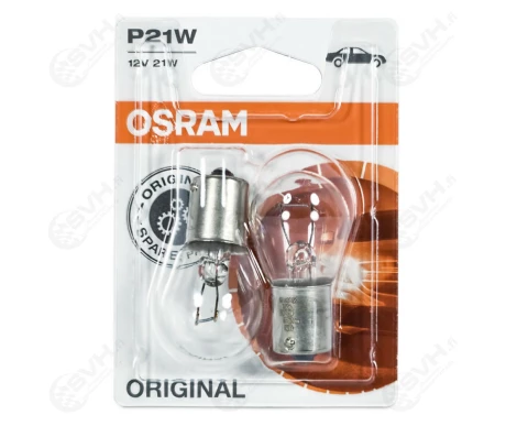 OS7506 02B Osram Autolamppu 12V 21W blister pari kuva