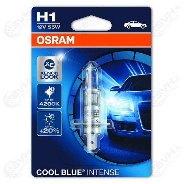 OS64210CBI 01B Osram Autolamppu 12V 55W H1 Cool Blue Intense blister kuva